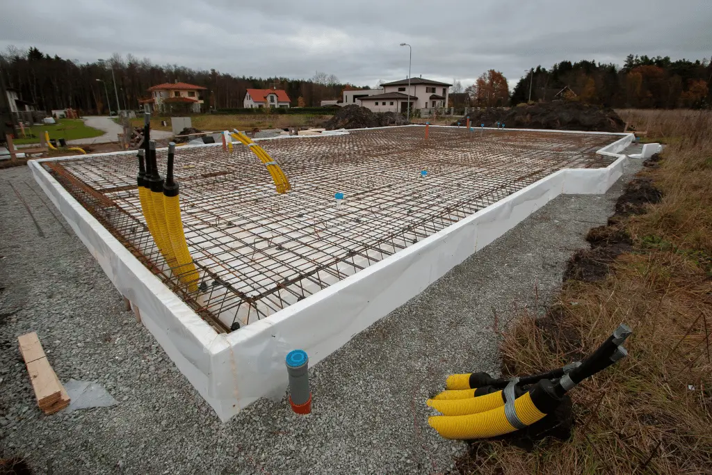 reinforced concrete and steel framing